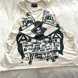 Vivienne Westwood tee shirt turned muscle tank